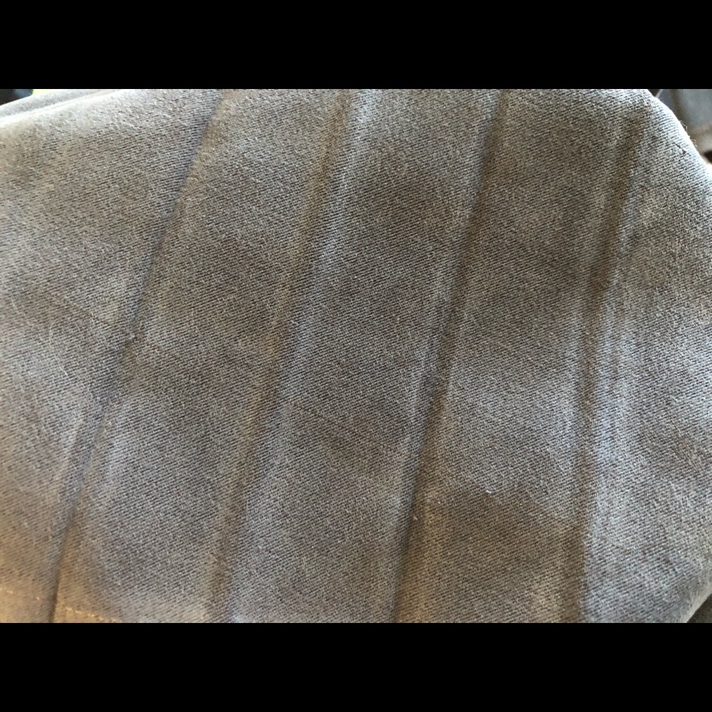 OAK+FORT Accordion Style Gray Skirt One Size - Picture 6 of 7